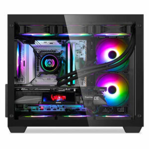 Segotep LUMI II Black - M-ATX Case