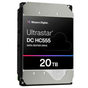 WD Ultrastar DC HC555 20TB H3 Western Digital Enterprise Ultrastar DC HC555 20TB 3.5 inch 7200RP 6Gbs SATA 512MB Hard Drive (WUH722020CLE6L4)