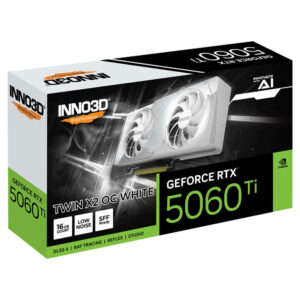 INNO3D GeForce RTX™ 5060 Ti TWIN X2 OC WHITE - 16GB GDDR7