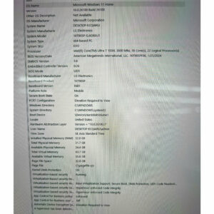 Cũ - LG Gram Pro 16Z90SP-K.AH75A5 (Ultra 7 155H/ 16GB/ 512GB SSD/ 16 inch WQXGA/ 120Hz/ Win11/ Black)