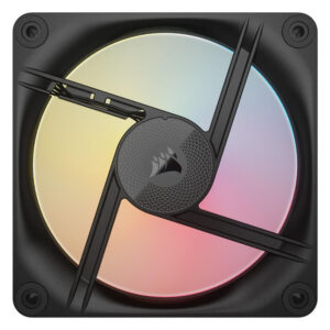 Corsair iCUE LINK LX120 R RGB Black H2 Corsair iCUE LINK LX120 RGB 120mm PWM Fans Starter Kit