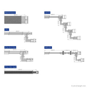FSP Vita BD 850W H6 FSP Vita BD 850W - 80+ BRONZE - Full Range, PCIe 5.1, ATX 3.1 (VITA-850BD)