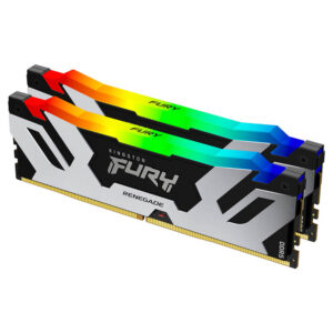 Kingston FURY Renegade DDR5 RGB Black kit of 2 H2 Kingston FURY Renegade DDR5 RGB - 96GB (2x48GB) DDR5 - Bus 6000MHz Cas 32 (KF560C32RSAK2-96)
