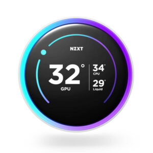 NZXT Kraken Elite 360 RGB V2 Matte White - 360mm AIO Liquid Cooler with LCD Display and RGB Fans