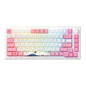AKKO MOD007B-HE PC Tokyo Sakura Pink (Magnetic Switch) - Gaming Keyboard