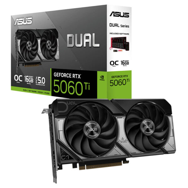 ASUS Dual GeForce RTX™ 5060 Ti OC Edition - 16GB GDDR7