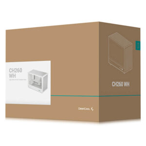 Deepcool CH260 WH - High-airflow M-ATX Case