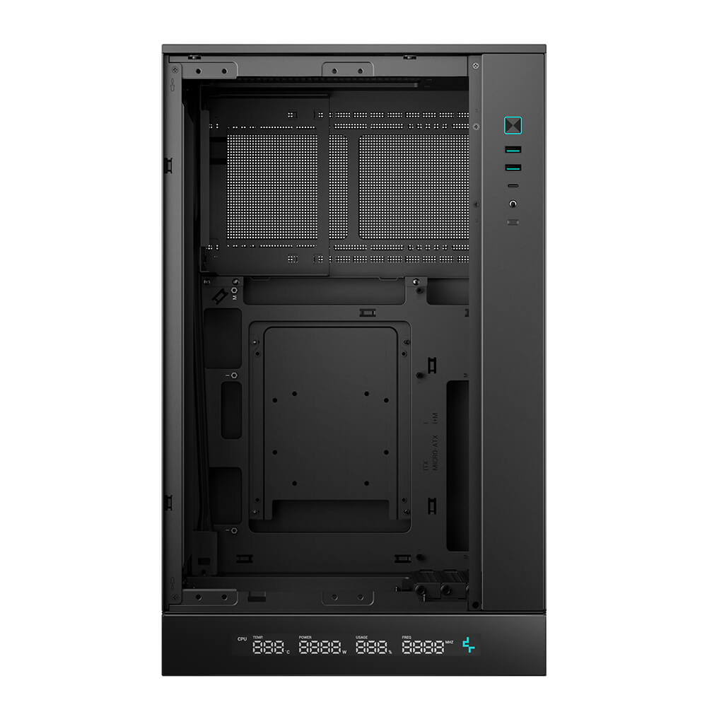 DeepCool CH270 DIGITAL H3 Deepcool CH270 DIGITAL - High-airflow Mini-Tower Case - Ảnh 3