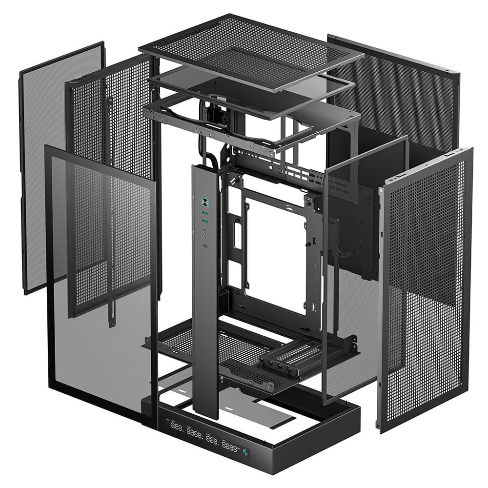 DeepCool CH270 DIGITAL H8 Deepcool CH270 DIGITAL - High-airflow Mini-Tower Case - Ảnh 8
