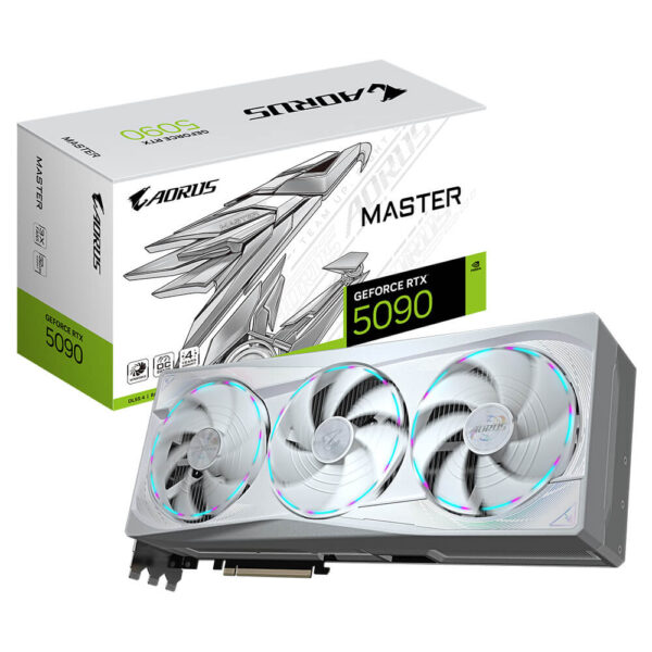 Gigabyte AORUS GeForce RTX™ 5090 MASTER ICE 32G - 32GB GDDR7