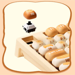 MonsGeek MG108B Bun Wonderland (RGB / Hotswap / Piano Pro SW/ Multi-mode) - Gaming Mechanical Keyboard