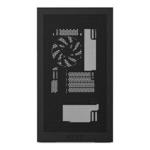 NZXT H3 Flow - Black - Micro-ATX Airflow Case