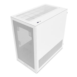 NZXT H3 Flow - White - Micro-ATX Airflow Case