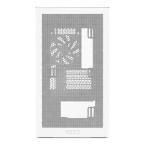 NZXT H3 Flow - White - Micro-ATX Airflow Case