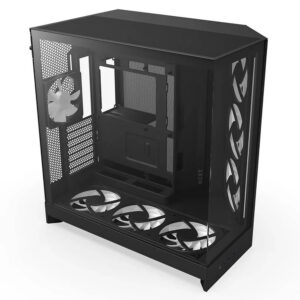 NZXT H9 Flow RGB Plus 2025 - Black - Mid-tower Airflow Case