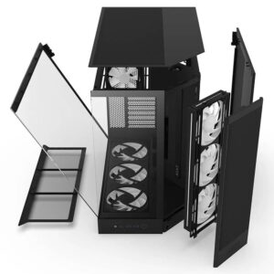 NZXT H9 Flow RGB Plus 2025 - Black - Mid-tower Airflow Case