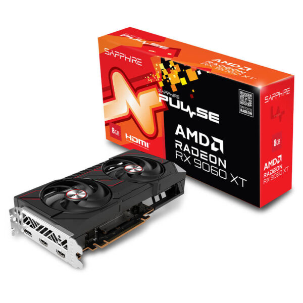 SAPPHIRE PULSE AMD Radeon™ RX 9060 XT GAMING OC 8GB - 8GB GDDR6