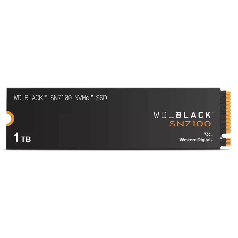 WD Black SN7100 1TB H1 WD Black SN7100 1TB - M.2 2280 NVMe Gen 4.0 x4
