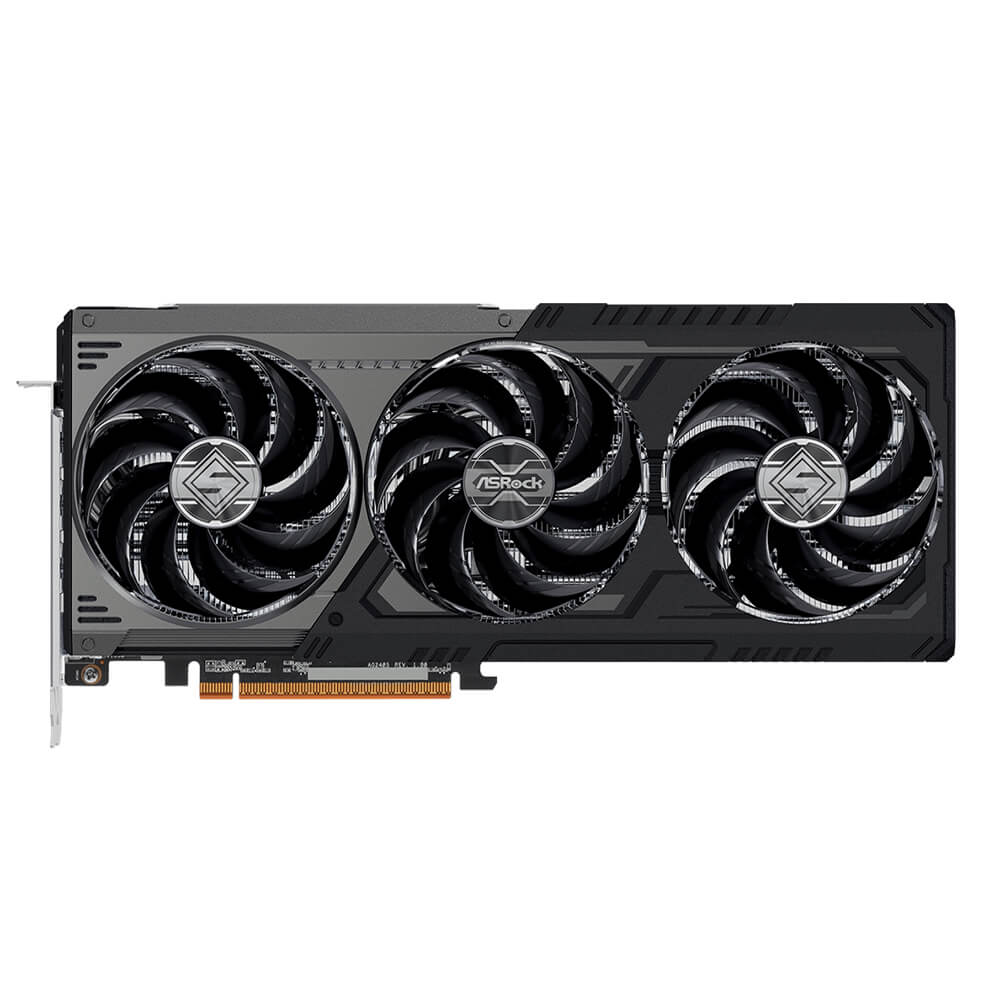 ASRock Radeon RX 9070 XT Steel Legend Dark 16GB H2 ASRock Radeon™ RX 9070 XT Steel Legend Dark - 16GB GDDR6 - Ảnh 2