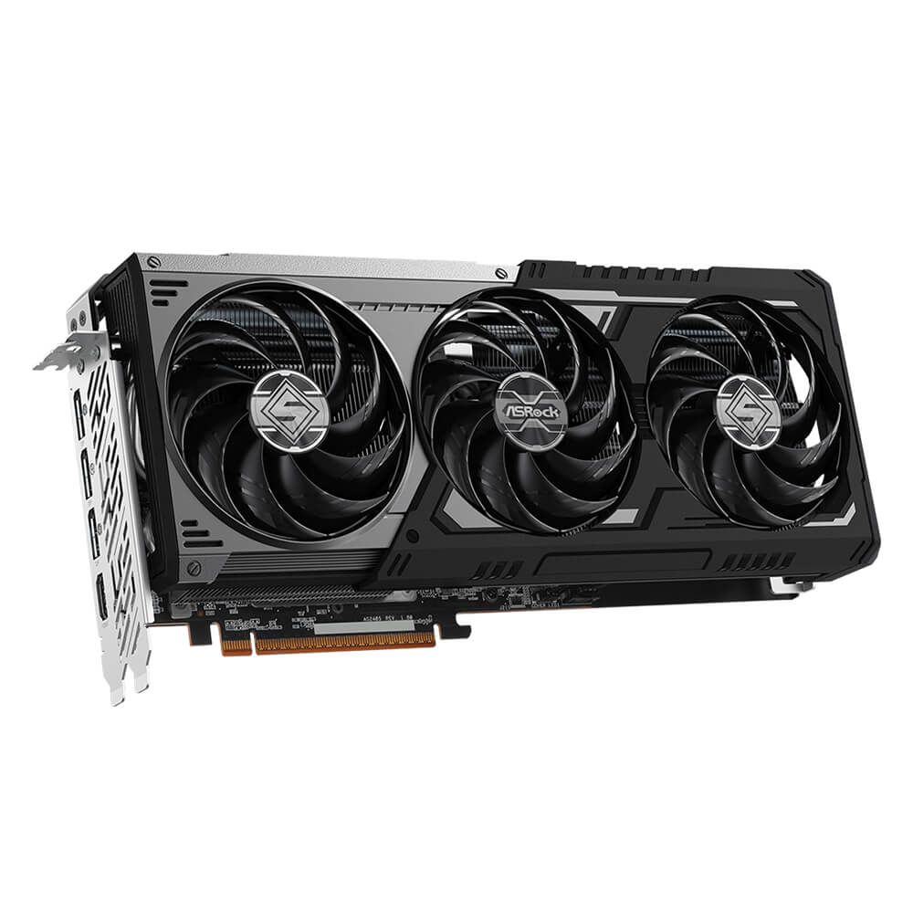 ASRock Radeon RX 9070 XT Steel Legend Dark 16GB H4 ASRock Radeon™ RX 9070 XT Steel Legend Dark - 16GB GDDR6 - Ảnh 4