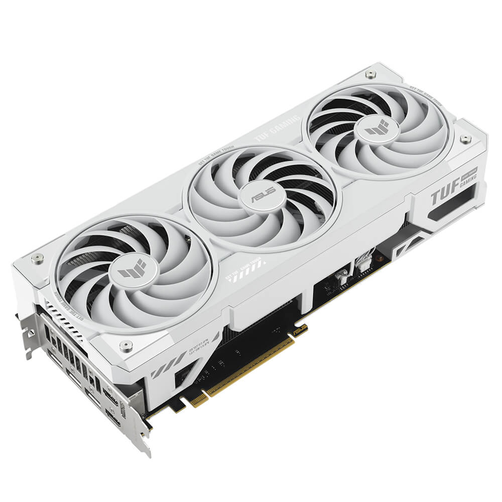 ASUS TUF Gaming GeForce RTX 5070 Ti 16GB GDDR7 White OC Edition H5 ASUS TUF Gaming GeForce RTX™ 5070 Ti White OC Edition - 16GB GDDR7 - Ảnh 5