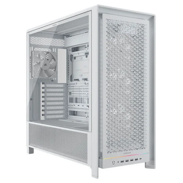 Corsair FRAME 5000D RS White - Modular Mid-Tower PC Case