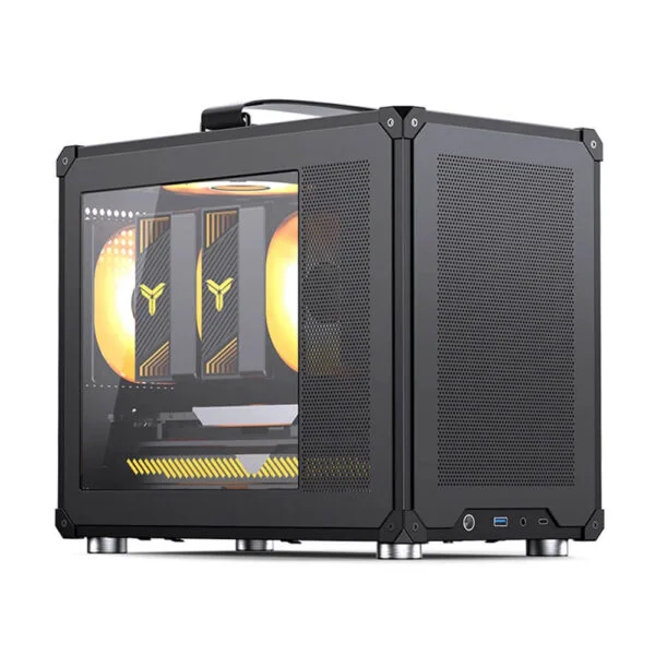Jonsbo C6 Max Micro Atx Black H1 Jonsbo C6 MAX Black - Micro-ATX Case