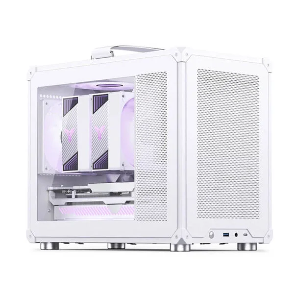 Jonsbo C6 Max Micro Atx White H1 Jonsbo C6 MAX White - Micro-ATX Case
