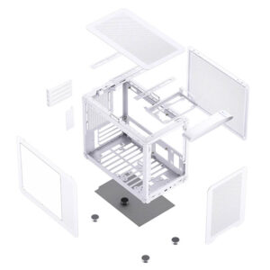Jonsbo C6 Max Micro Atx White H7 Jonsbo C6 MAX White - Micro-ATX Case