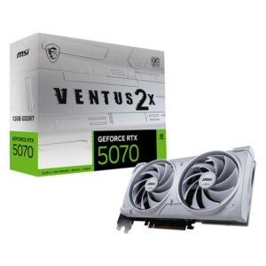MSI GeForce RTX™ 5070 12G VENTUS 2X OC WHITE - 12GB GDDR7