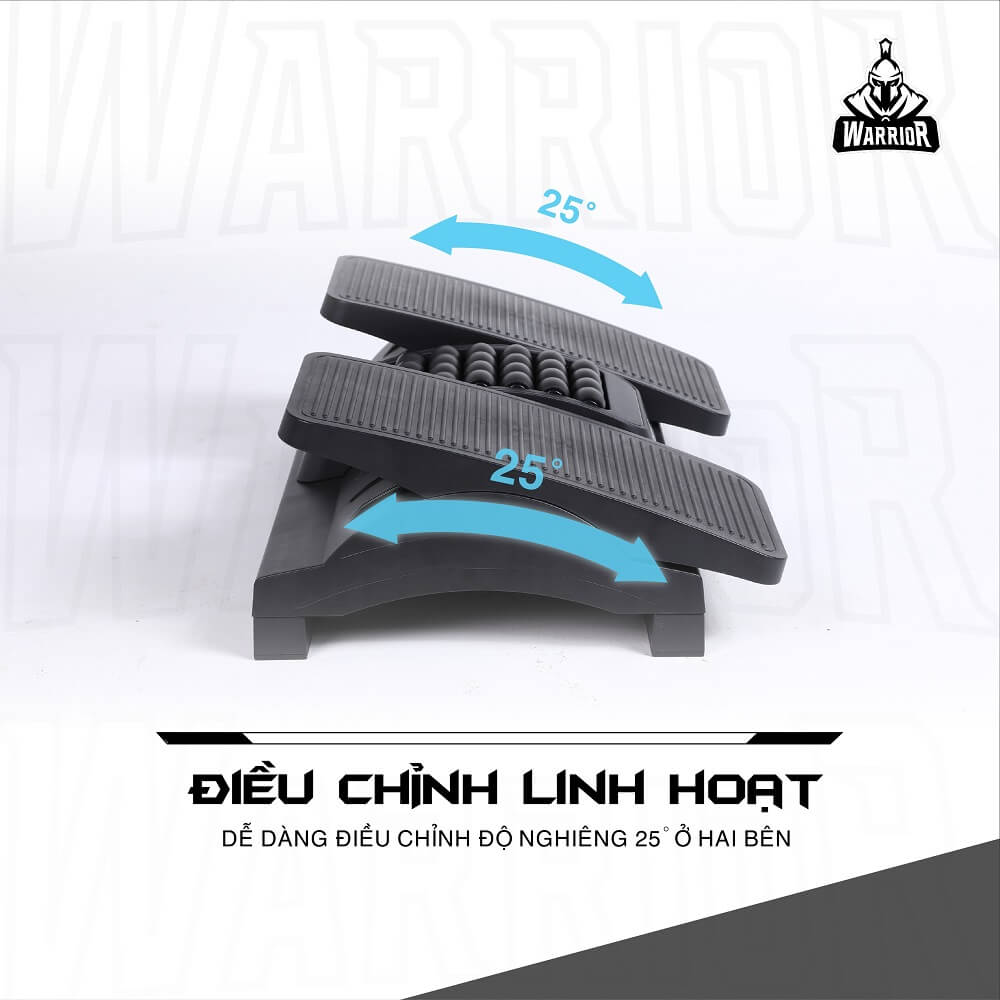 WARRIOR Ergonomic Footrest – WEF200 - Kê chân công thái học