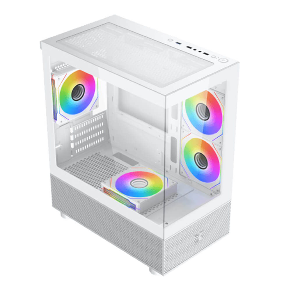 XIGMATEK ALPHARD M ARTIC 3GF H2 XIGMATEK ALPHARD M ARTIC 3GF - Mid Tower Case - Ảnh 2