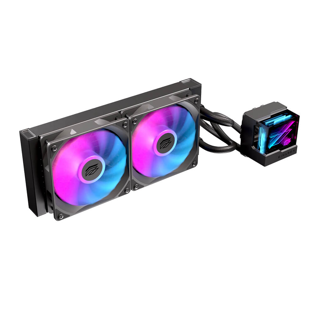 EINAREX VERTEX LITE 240mm H2 EINAREX VERTEX LITE 240 Black - 240mm Liquid Cooler - Ảnh 2