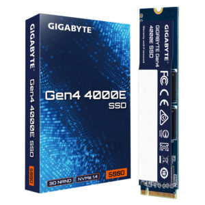 GIGABYTE Gen4 4000E SSD 500GB GIGABYTE Gen4 4000E SSD 500GB - PCIe Gen 4.0 x4 NVMe M.2 SSD