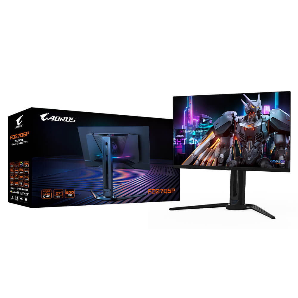 Gigabyte AORUS FO27Q5P H9 Gigabyte AORUS FO27Q5P - 27 inch QHD OLED | 500Hz | 0.03ms | USB Type-C | Chuyên Game - Ảnh 9
