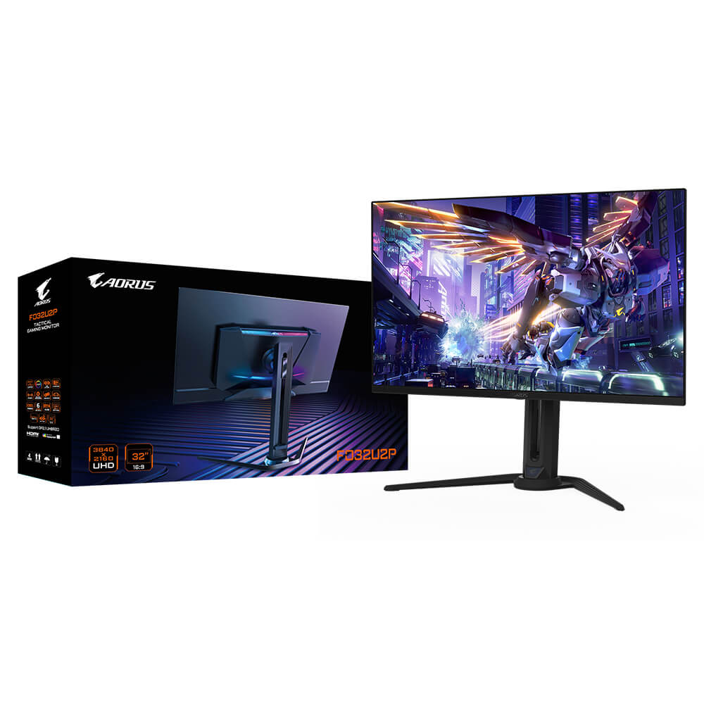Gigabyte AORUS FO32U2P H9 Gigabyte AORUS FO32U2P - 32 inch UHD OLED | 240Hz | 0.03ms | USB Type-C | Chuyên Game - Ảnh 9