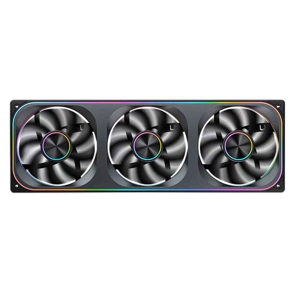 JONSBO ZA 360B 360BR H2 JONSBO ZA-360B/BR BLACK - ARGB Fan Case - Ảnh 2