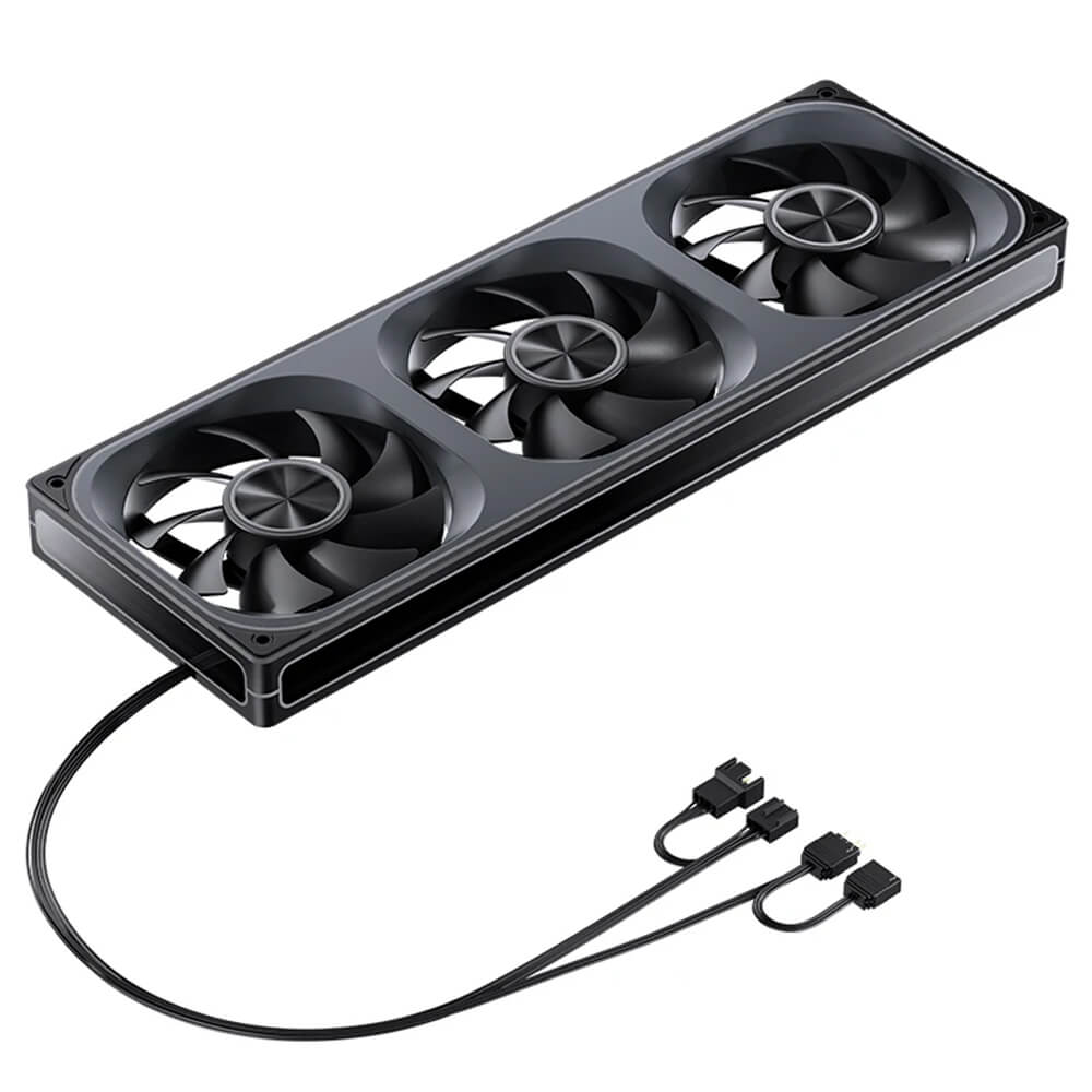 JONSBO ZA 360B 360BR H5 JONSBO ZA-360B/BR BLACK - ARGB Fan Case - Ảnh 5