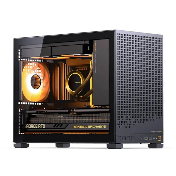 Jonsbo D32 PRO Black H1 Jonsbo D32 PRO Black - Micro-ATX Case