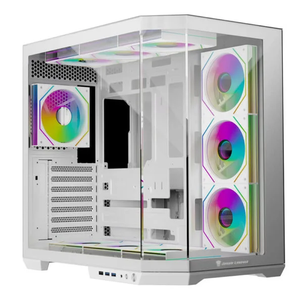LEOPARD AS 01 WHITE H1 Jungle Leopard AS-01 White - Mid Tower Case