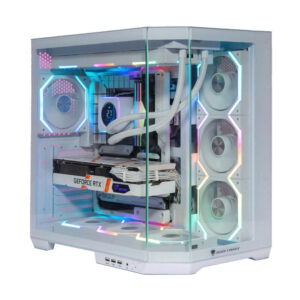 Jungle Leopard AS-01 White - Mid Tower Case