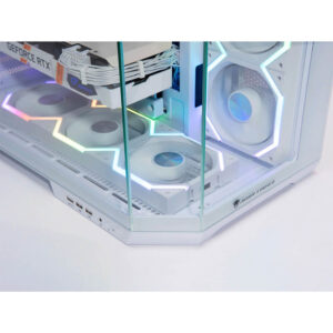 Jungle Leopard AS-01 White - Mid Tower Case