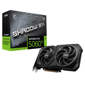 MSI GeForce RTX™ 5060 Ti 16G SHADOW 2X OC PLUS - 16GB GDDR7