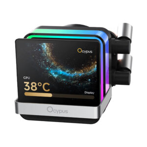Ocypus Sigma L36 PRO Black - 360mm ARGB AIO Liquid Cooler with 3.5" IPS