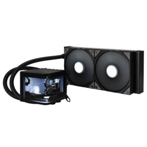 TRYX PANORAMA 240 Black - 240mm L-shaped AMOLED Screen Liquid Cooler