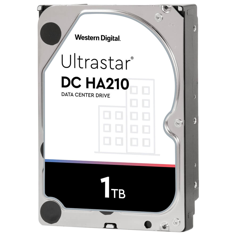 WD Ultrastar HA210 1TB H2 Western Digital Enterprise Ultrastar DC HC210 1TB - 3.5Inch 7200RPM 6Gb/s SATA 128MB Hard Drive (HUS722T1TALA604 ) - Ảnh 2