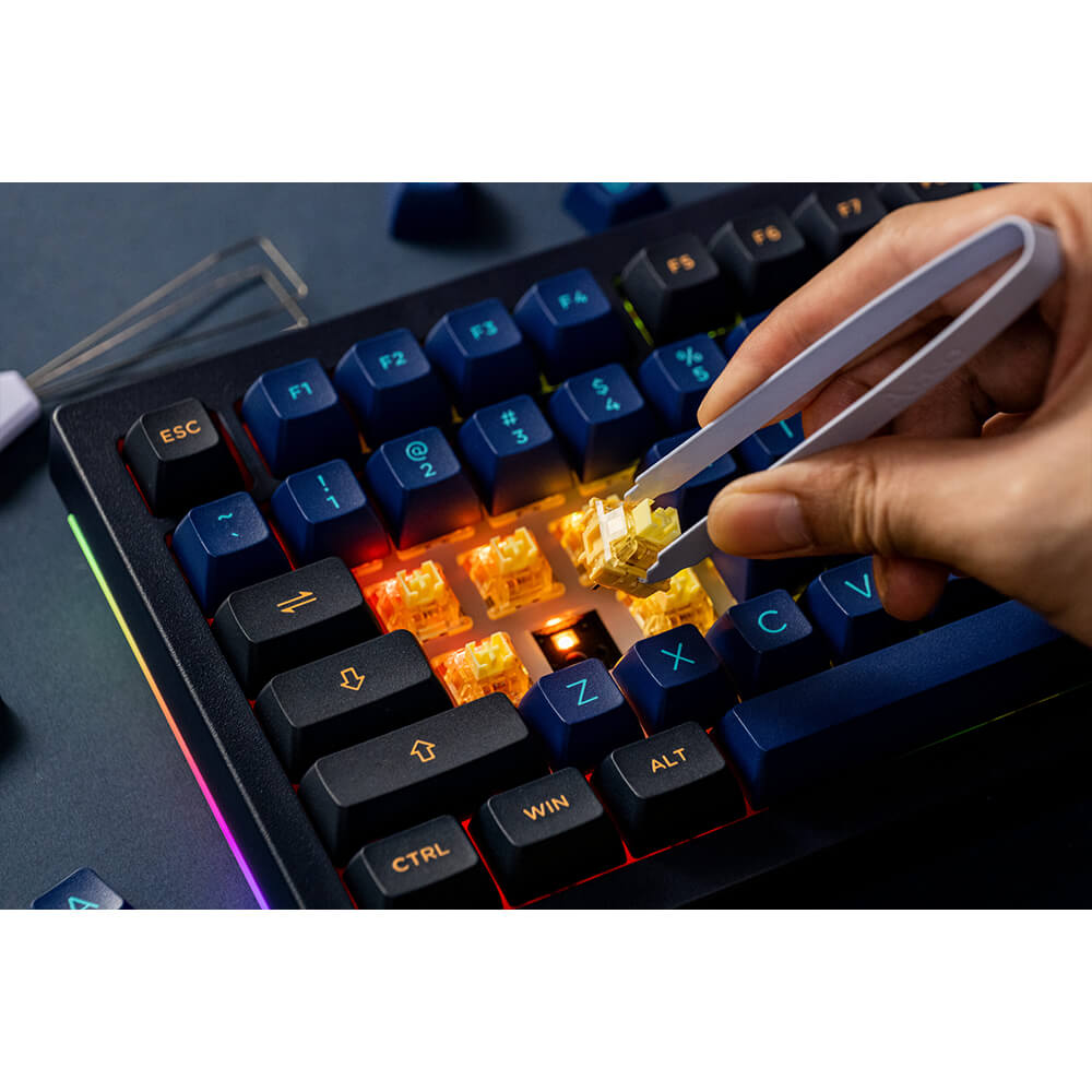 AKKO 5075B Plus Horizon H10 AKKO 5075B Plus Horizon - Multi-modes / RGB / Hotswap / Gasket mount / South Facing - Ảnh 3