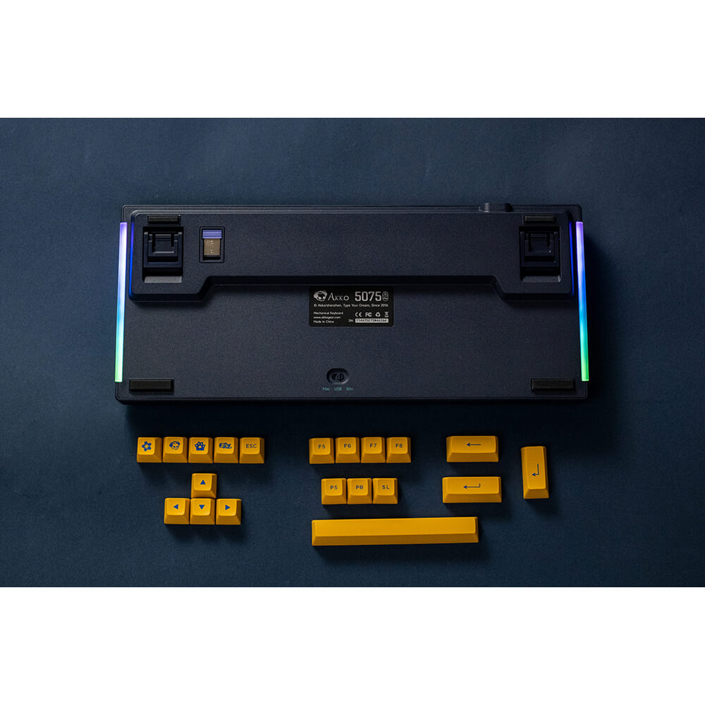 AKKO 5075B Plus Horizon H9 AKKO 5075B Plus Horizon - Multi-modes / RGB / Hotswap / Gasket mount / South Facing - Ảnh 4