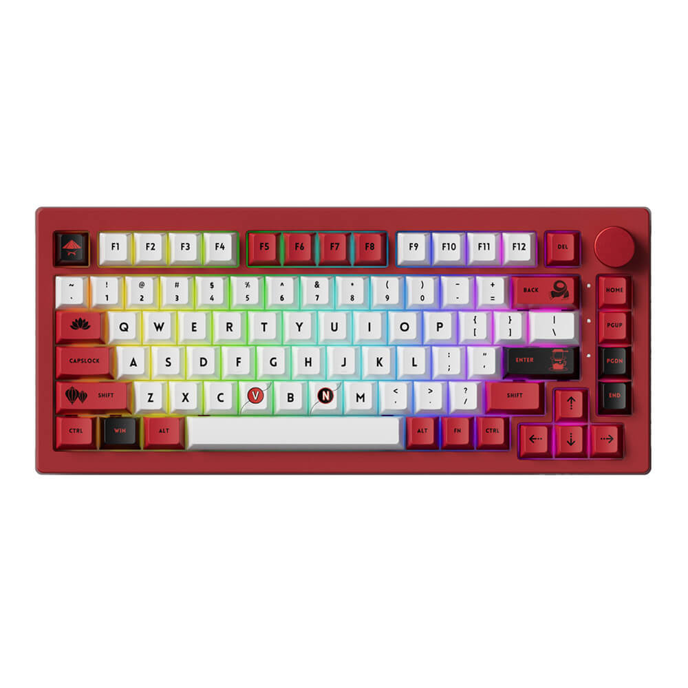 AKKO 5075B Plus Red World Tour Viet Nam H1 AKKO 5075B Plus Red World Tour Viet Nam - Wireless Gaming Keyboard