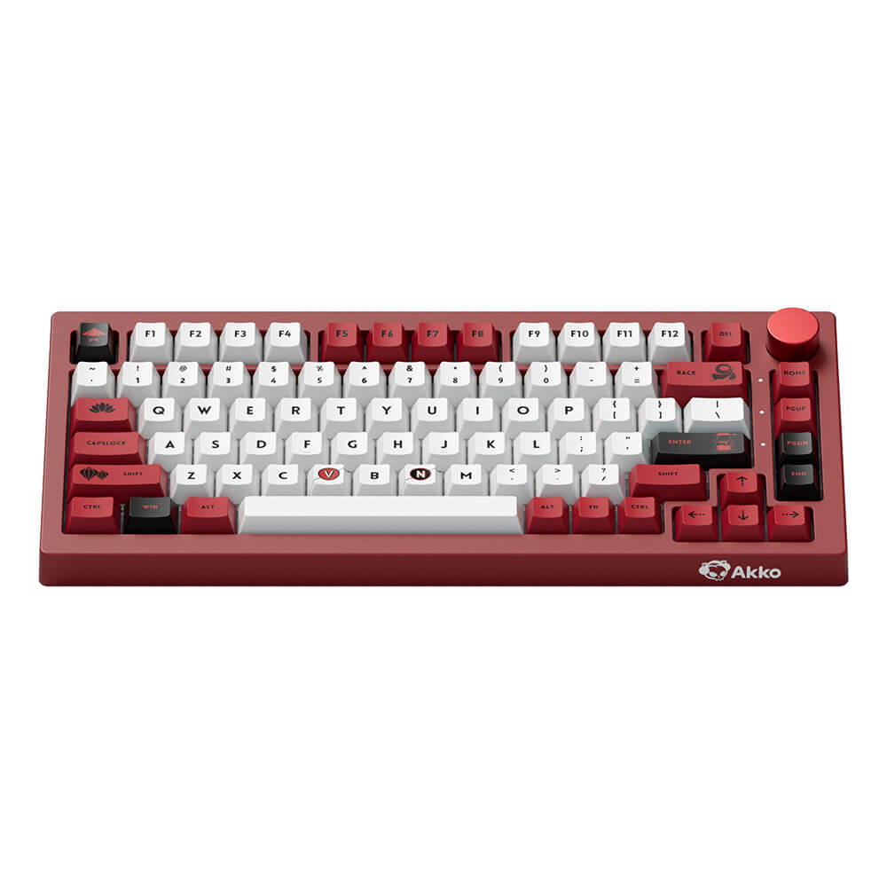 AKKO 5075B Plus Red World Tour Viet Nam H2 AKKO 5075B Plus Red World Tour Viet Nam - Wireless Gaming Keyboard - Ảnh 2